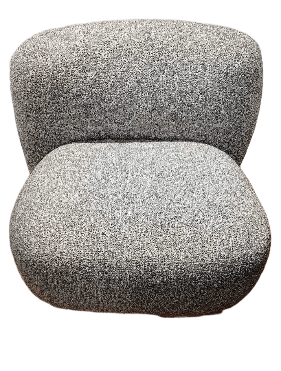 Chair Fabric Single G661-14 Grey Solid Wood Legs