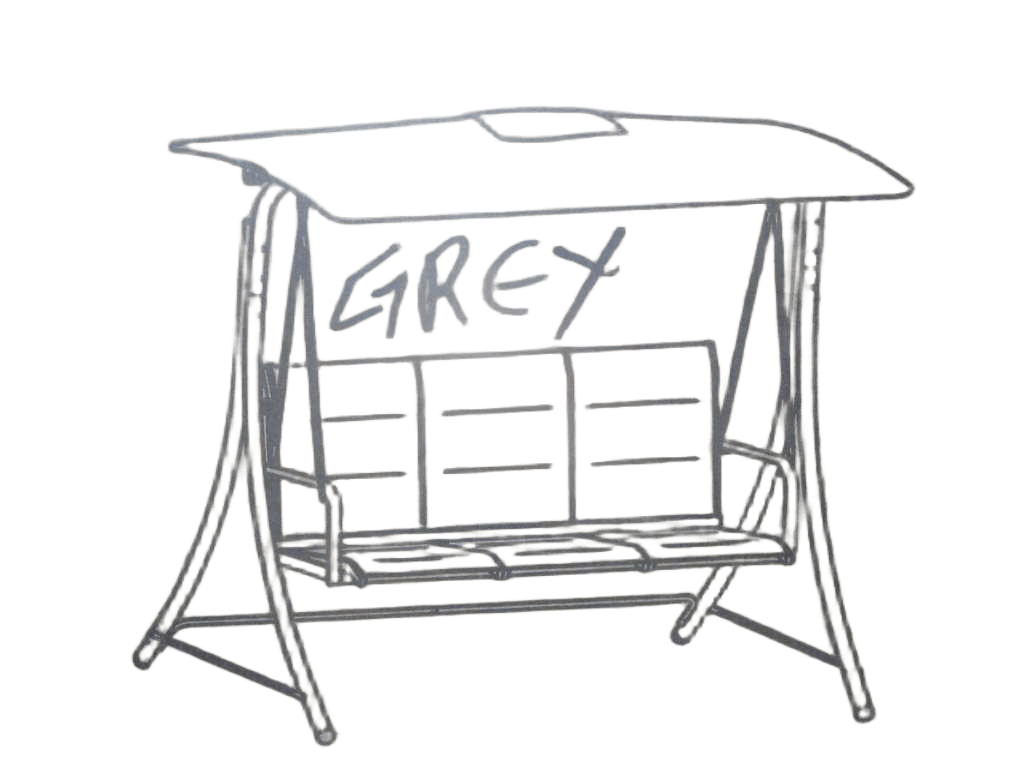 Swing Lako 3 Seaters Slate Gr
