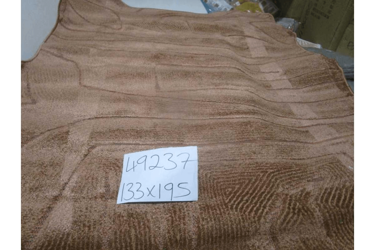 Carpet 133x195 Vanja Pp / Pes Shrink Pp Flat 1,450 Grm/Sqm 8mm Pile Height Terracota