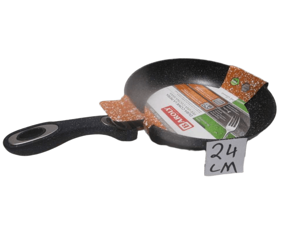 Fry Pan Forged ,suitable For All Hobs,nonstick And Scratch Resistant Coating, Induction Bottom , Ergonomic Handle 3mm Alu 24cm