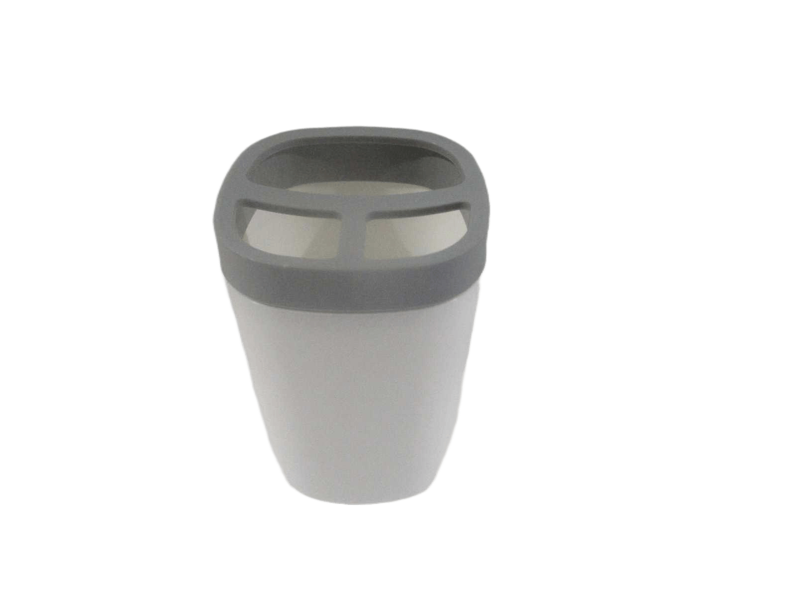 Toothbrush Holder 6 Col/Ass White 1cl=