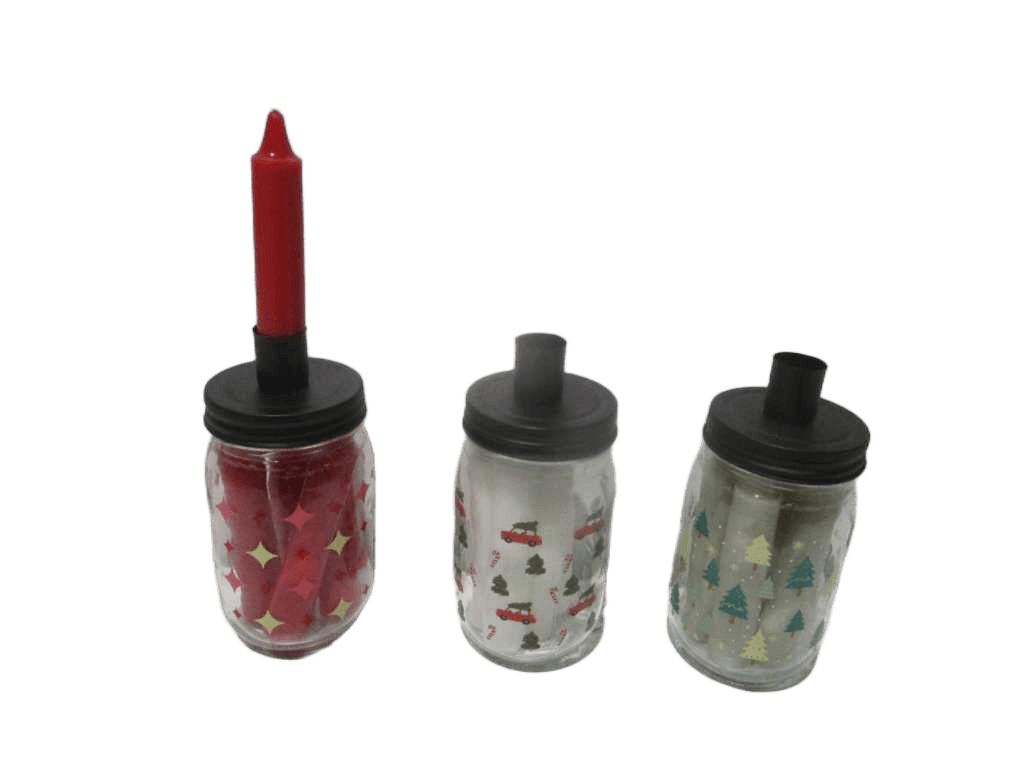 Candle Dinner S In Glass Jar