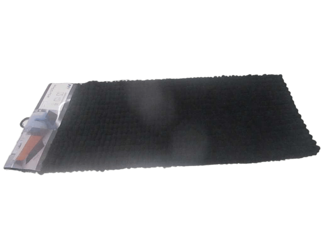 Carpet Polyester/Coton 45x120 Cm - Black