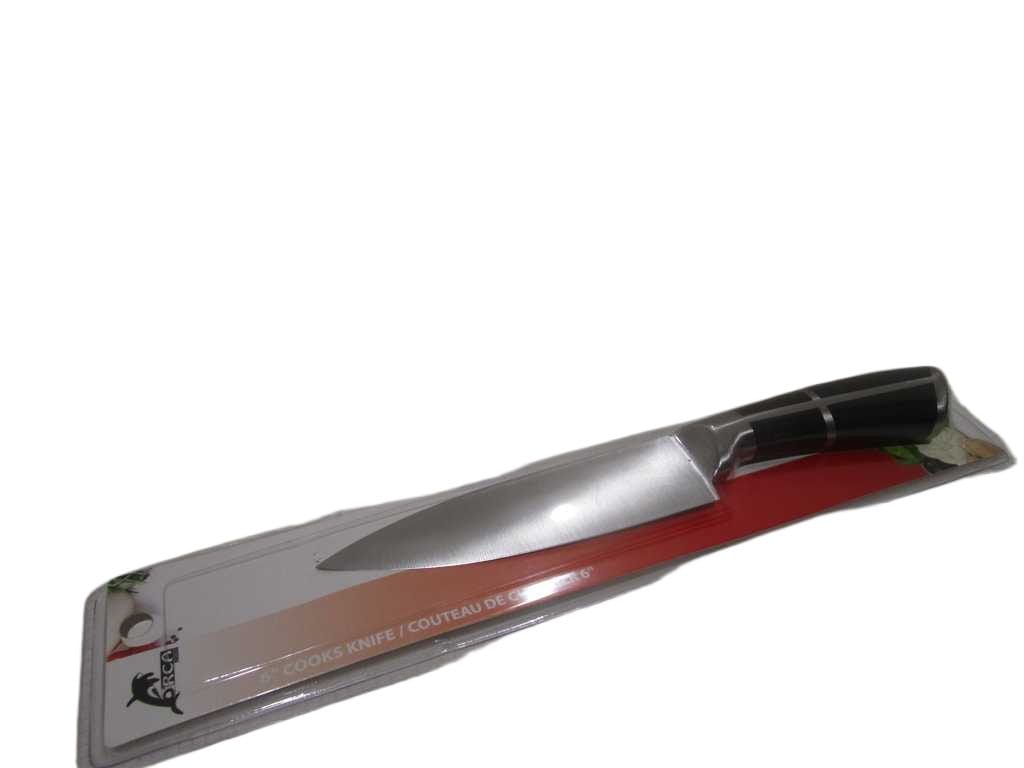 Cooks Knife 6'' Ss+pp Full Body Size:28.5cm Thickness:2.0mm