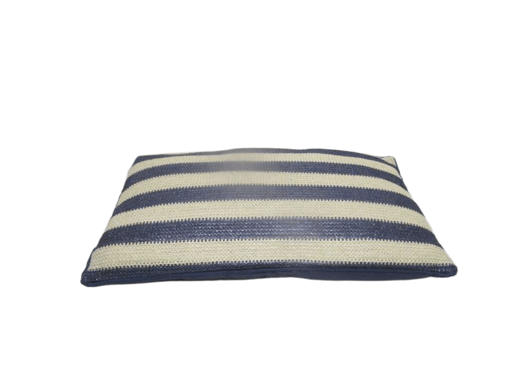 Cushion Outdoor Anti-Uv Double Face Recto-Verso Filling 280g Vacuum Pack Blue 30*50