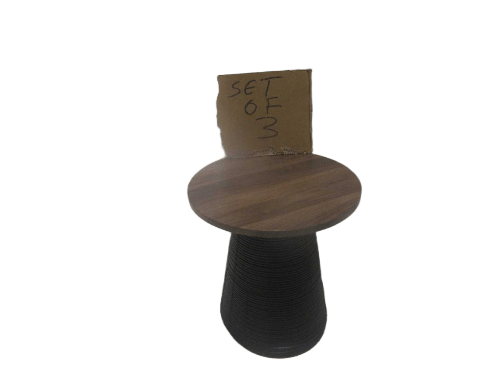 Coffee Tables Set Of 3 Mdf Top 45*45*50 45*45*45 40*40*40