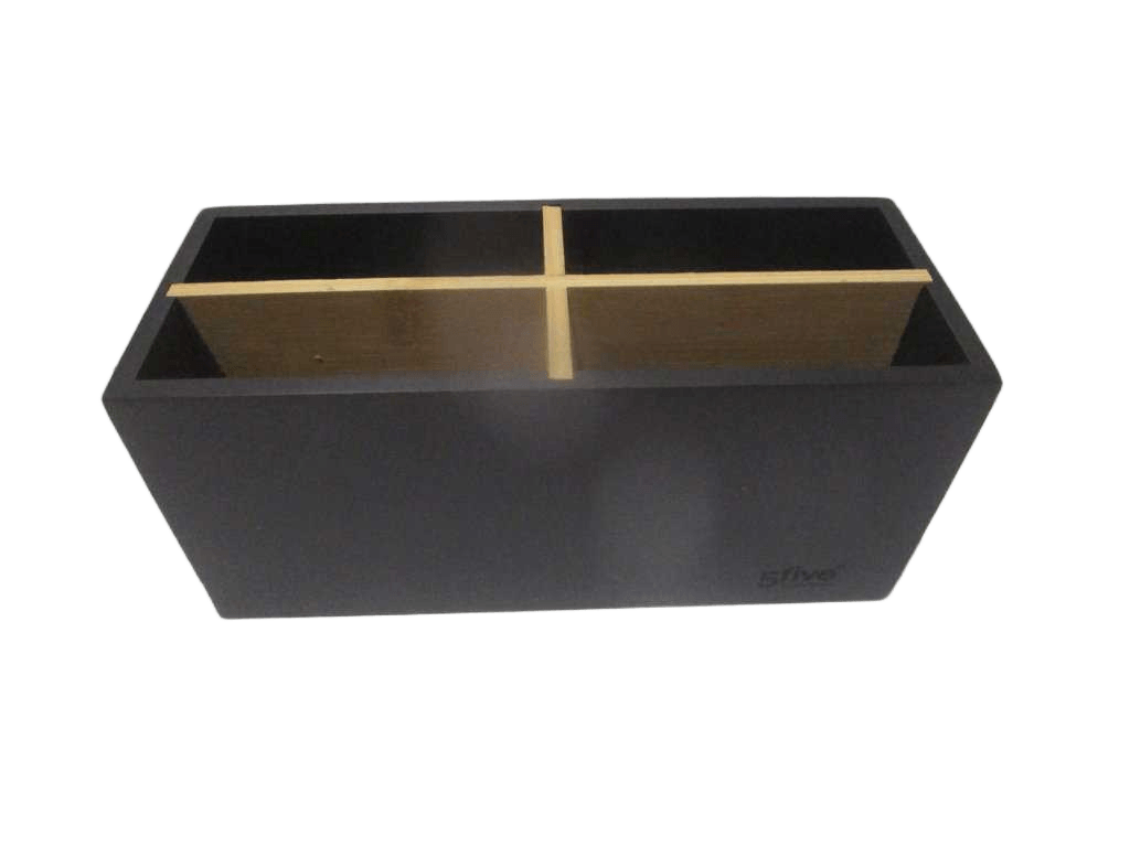 Organizer 4 Comp Natureo Black