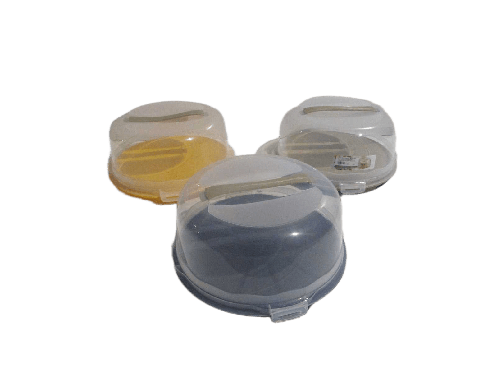 Cake Dish Liberty With Dome And Handle D33xh15cm 3 Assorted Colors