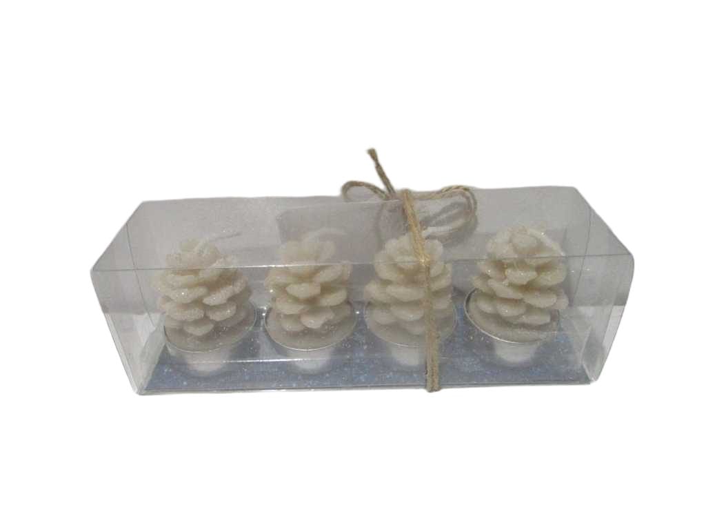 Pinecone Candle X4 100g