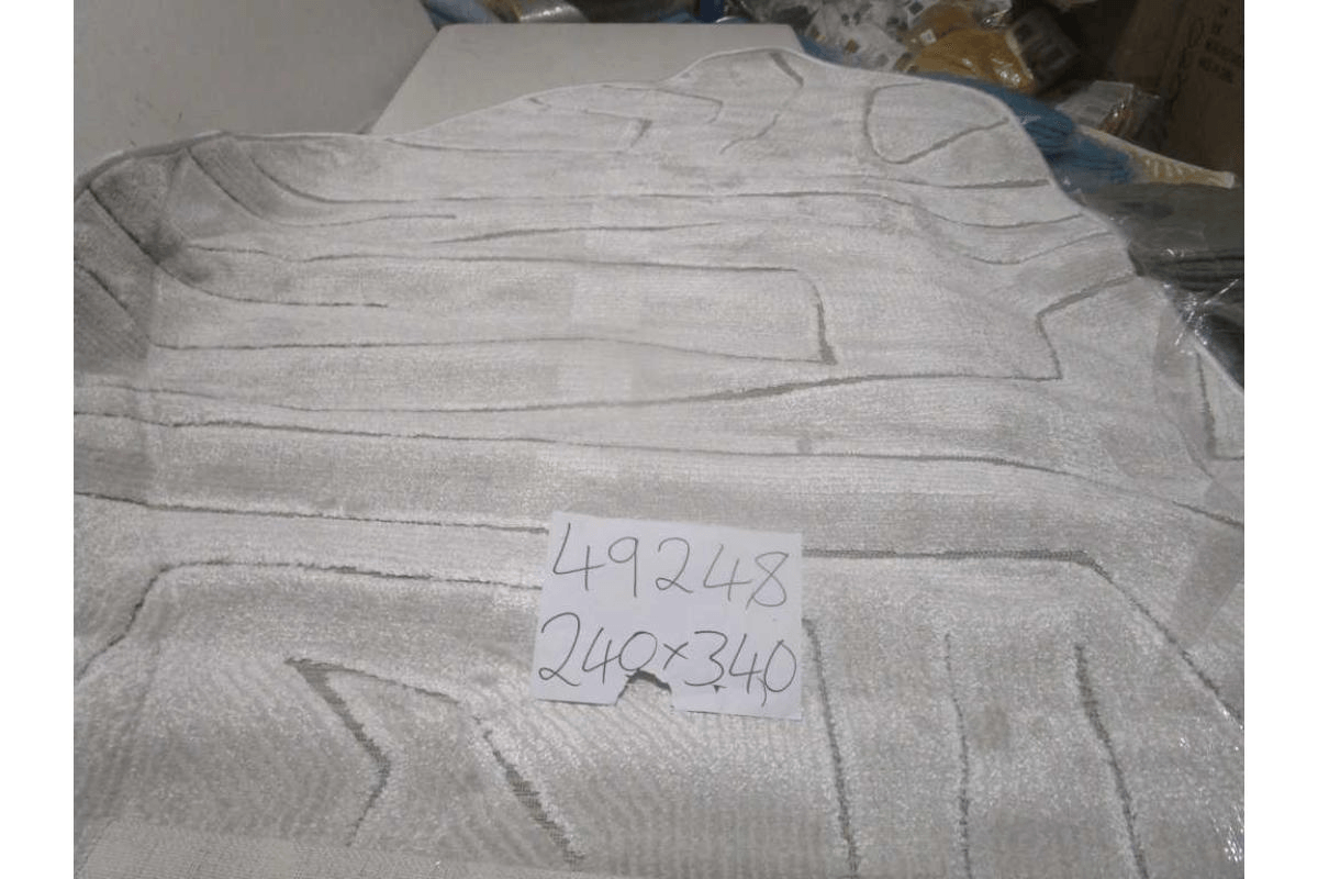 Carpet 240x340 Vanja Pp / Pes Shrink Pp Flat 1,450 Grm/Sqm 8mm Pile Height Grey