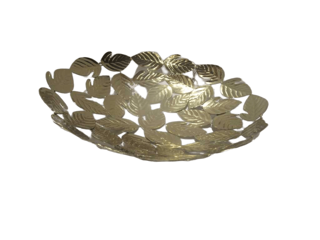 Fruit Basket Big Round Stainless Steel Nickel Plating