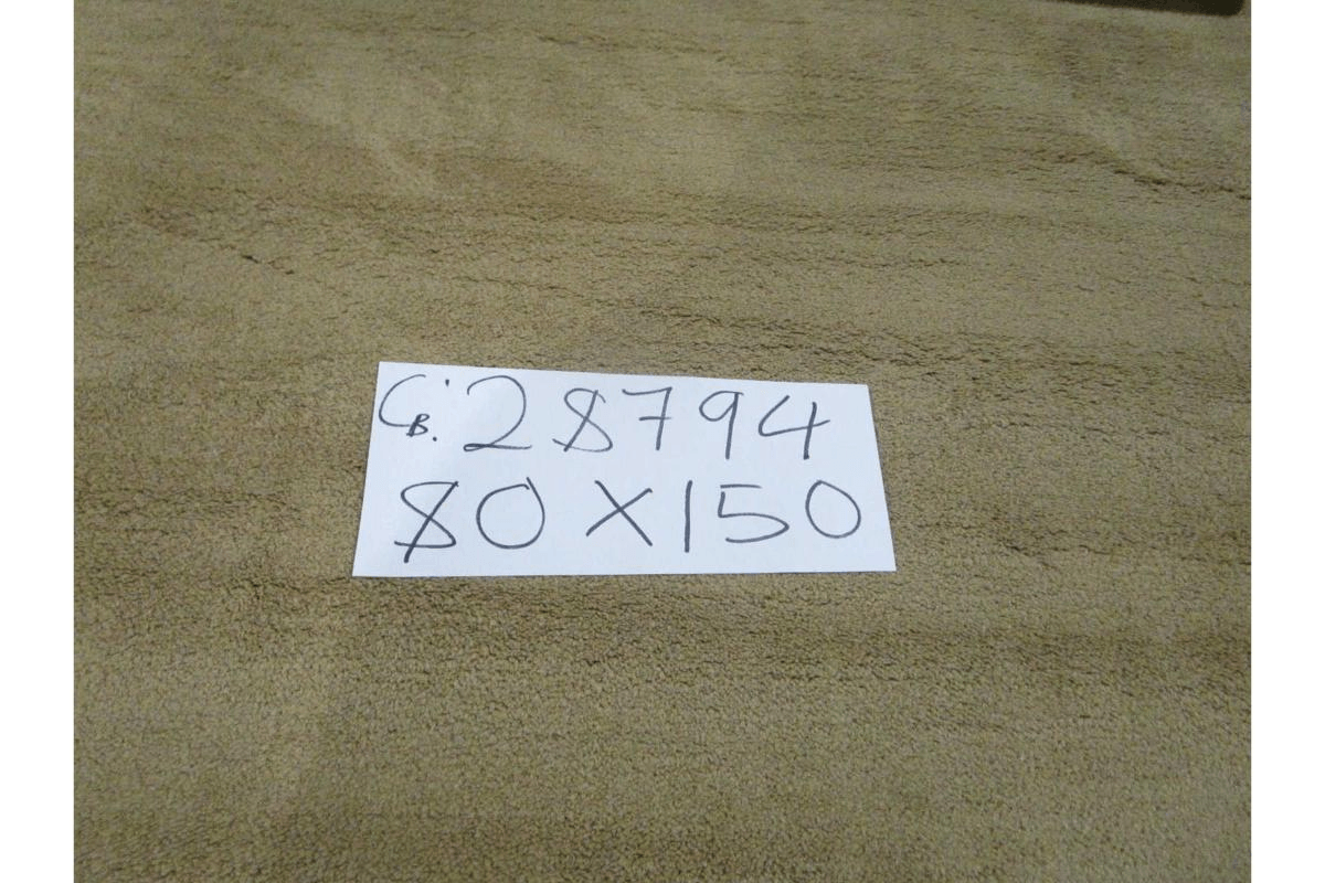 Carpet Beige Polyester 0.8*1.5