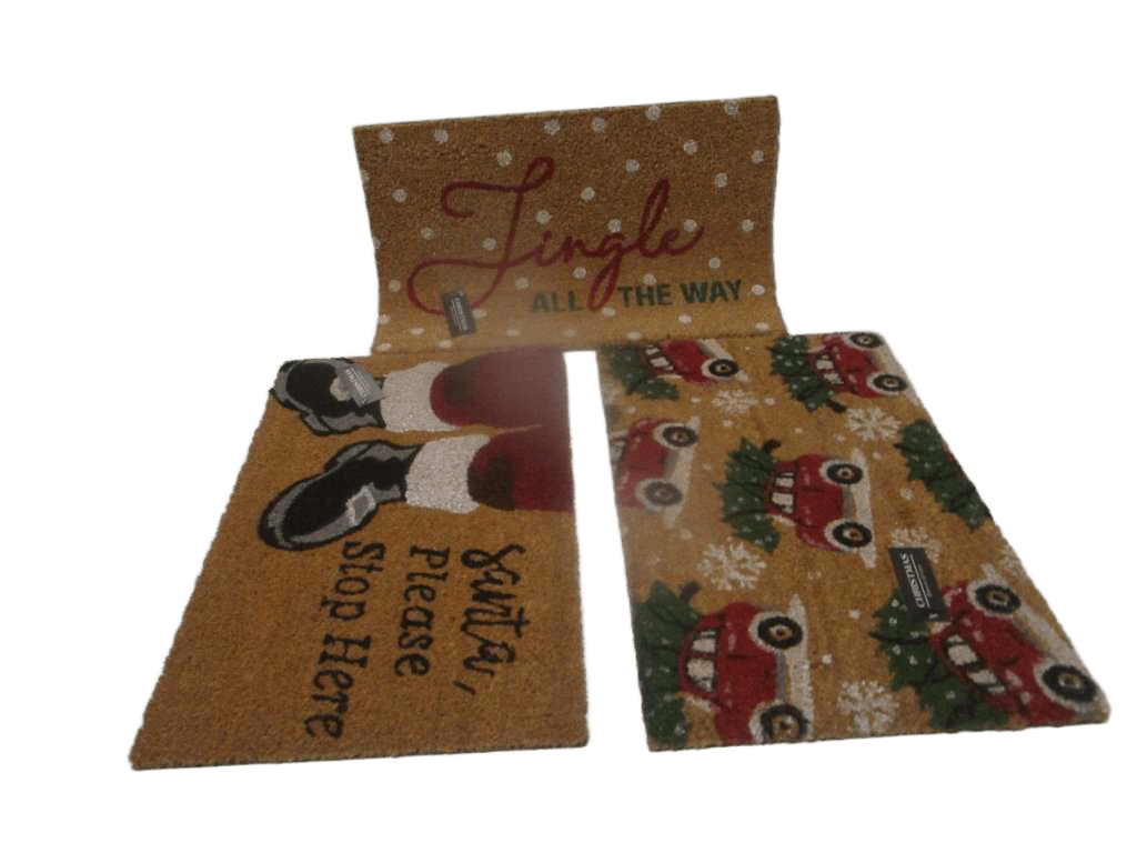 Doormat 3ass Xmas Design
