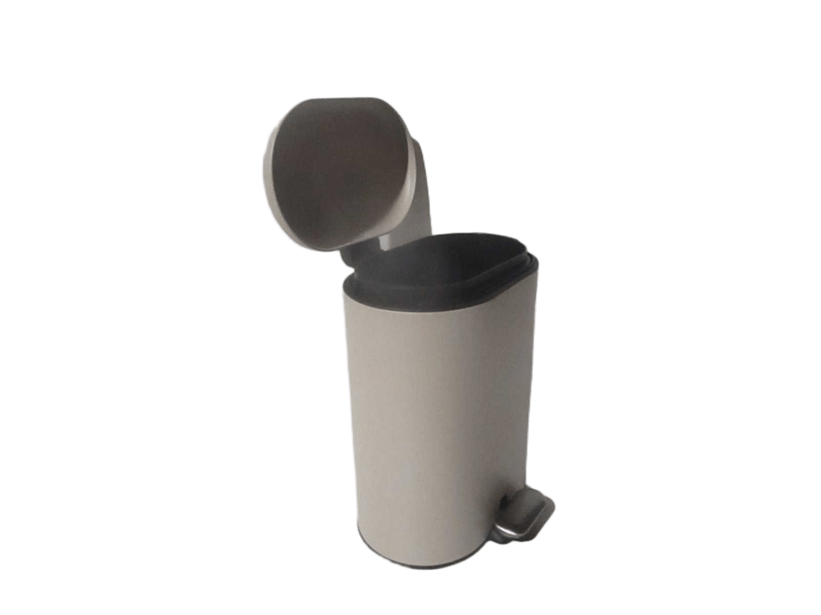 Bin Pedal 6l Round-Rectangle W. Soft Close Taupe