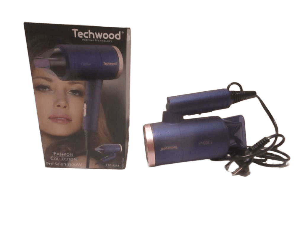 Hair Dryer 1300w Foldable Handle Ideal For Travel 2 Speeds Concentrator Design And Elegant Power: 1300w