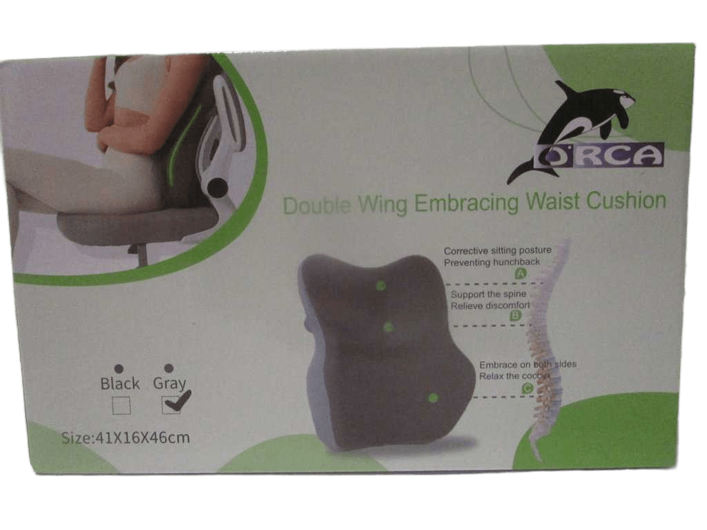 Cushion Back 550g Polyester+spansex With Handle Color Box Box Design Will Remake For Confirmation Moq 500pcs: Rmb31.50 Less Than 500pcs:rmb33.8 Grey Black Ass 41x46x16