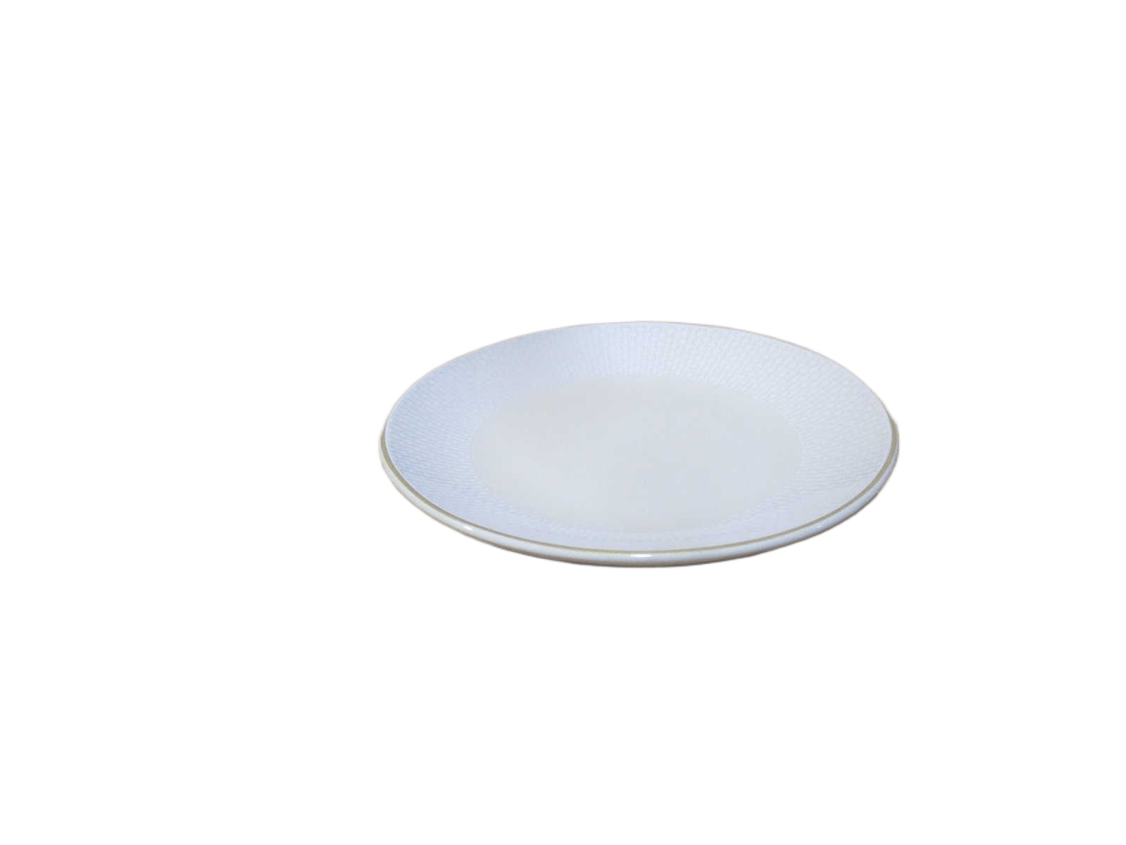 Plate, Stone Ware Pad Printing 8" 21cm