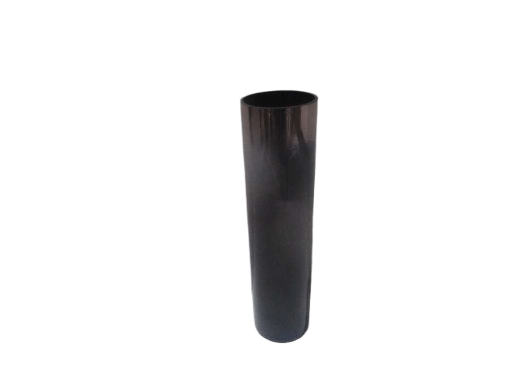 Vase Glass Copper/Black Gradient Black And Copper 15*60