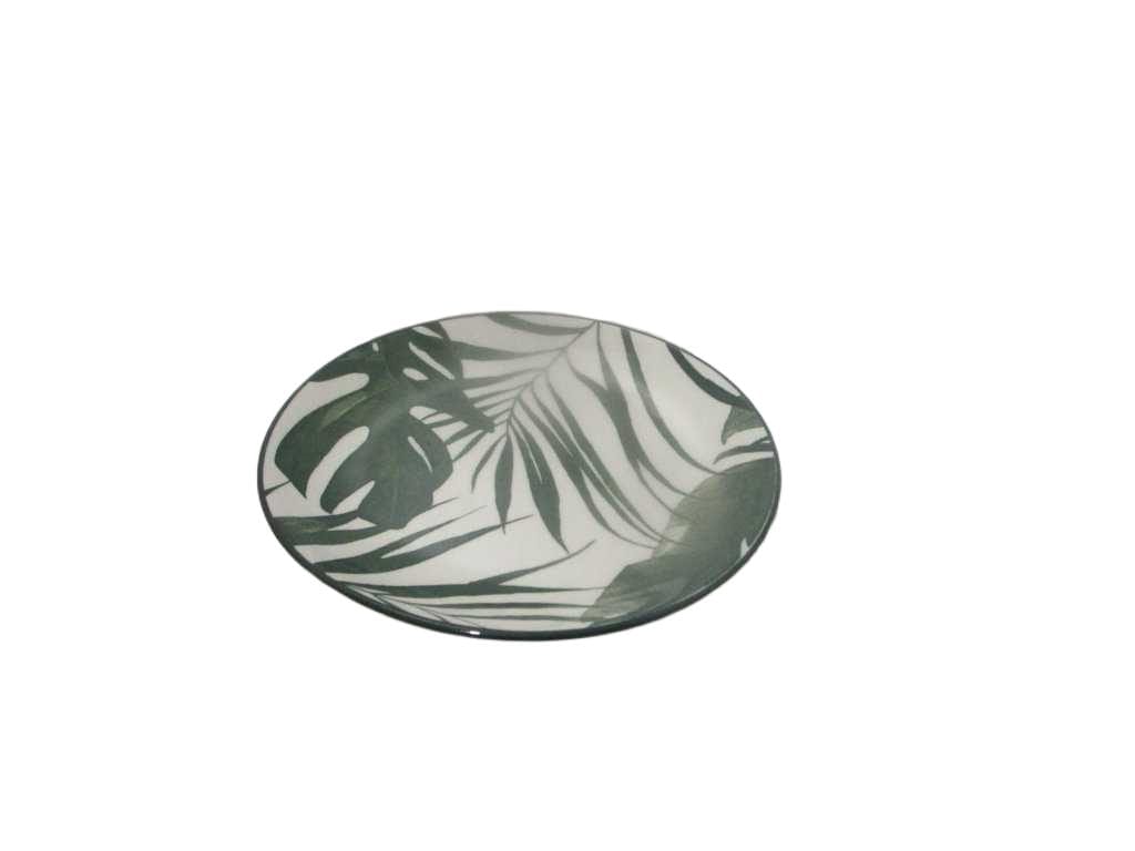 Desert Plate Palme Green D19