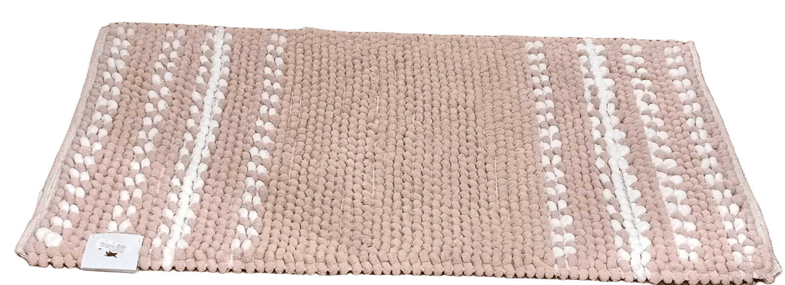 Bath Mat 1900 Gsm Microchenille Cotton Bouble With Spray Latex Baking And Woven