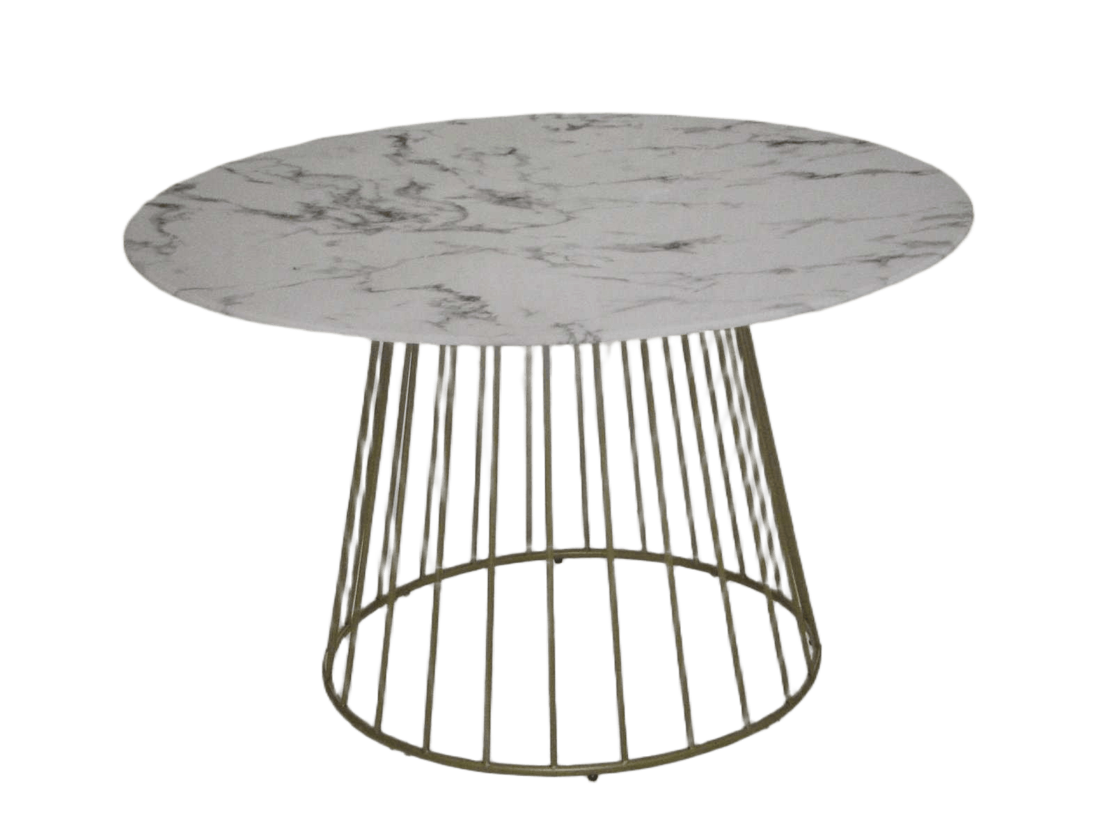 Dining Table Rayo Wht D120 + Legs Rayo Wht Dining Table