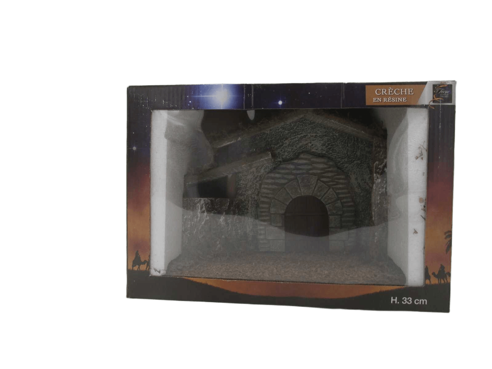 Christmas Empty Crib H20cm