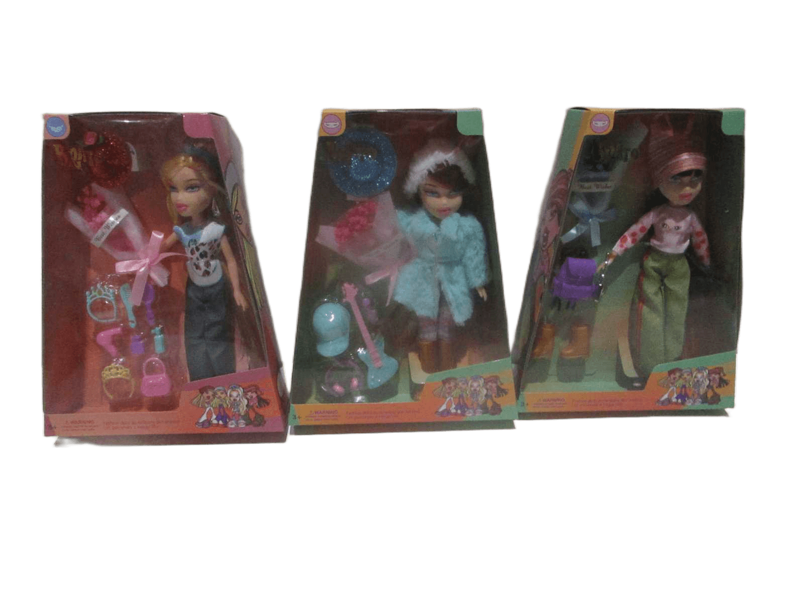 Brato Doll Set Plastc Packing :window Box 3 Ass 10"