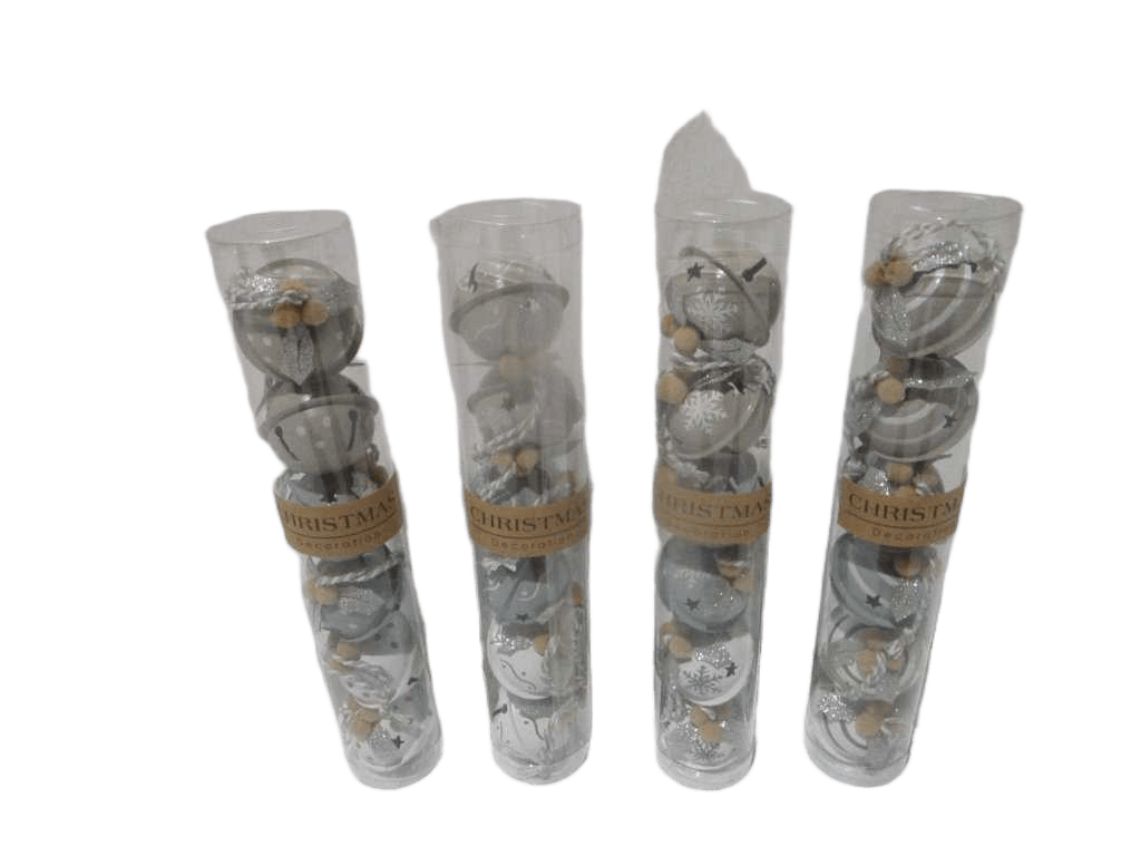 Bells 4cm Set6 4ass