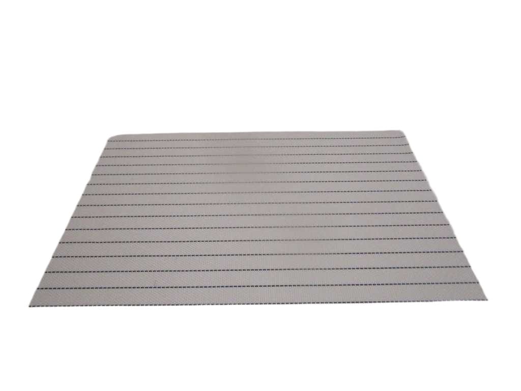 Placemat 70%pvc+30%polyester 72g White 30x45