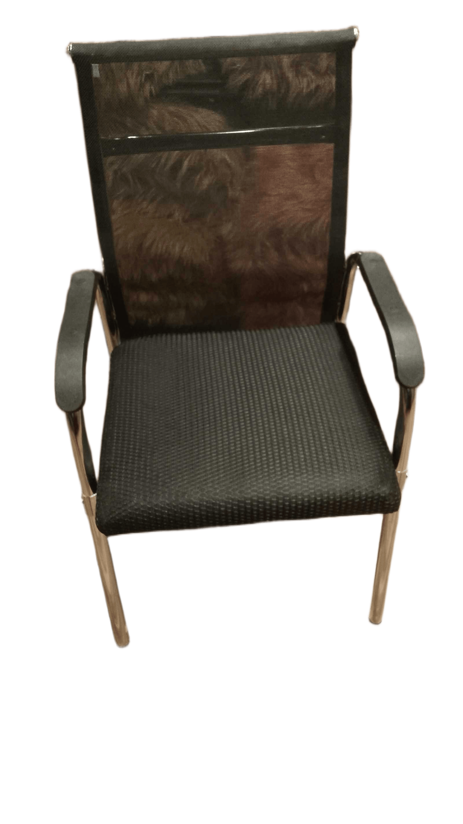 Office Visitor Mesh Chair Fabric Full Black 55x55x94