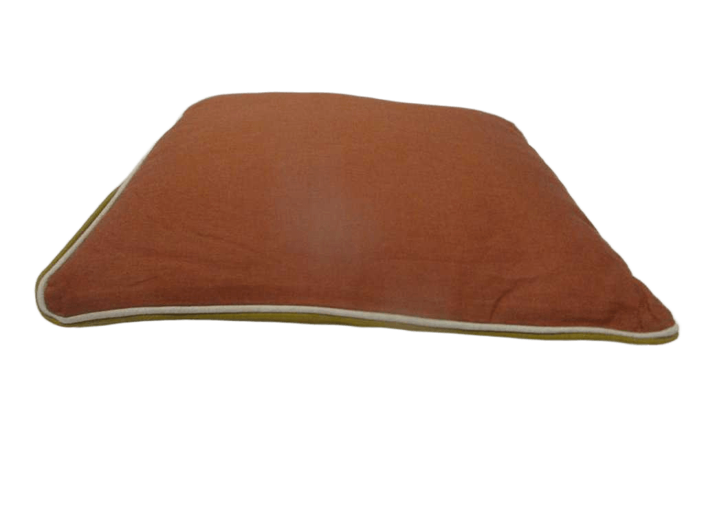 Cushion 50%linen 50% Cotton 180 Gsm With Double Piping - Filling 500gr Vaccum Packing