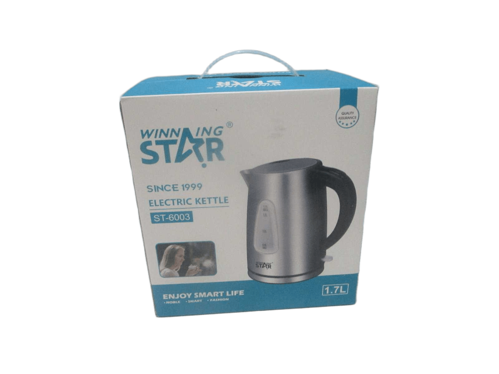 Electric Kettle Voltage: Ac220-240v,50/60hz Output:1850-2200w 304 Stainless Steel 1.7l Capacity Pure Copper Wire Double Crystal Temperature Controller Against Dry-Boil Size:20.5*15.5*22cm As Photo 1.7l Size:20.5*15.5*22cm