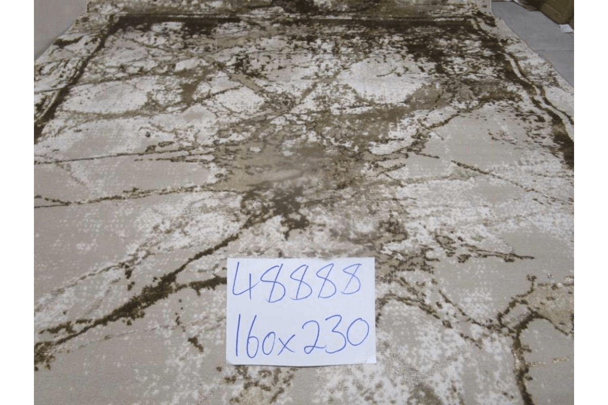 Carpet 160x230 Flosh And Shrink Pp Heatset (1900dtex) 256,000 Pts/Sqm 10mm Pile Height 1,600 Grm/Sqm Brown