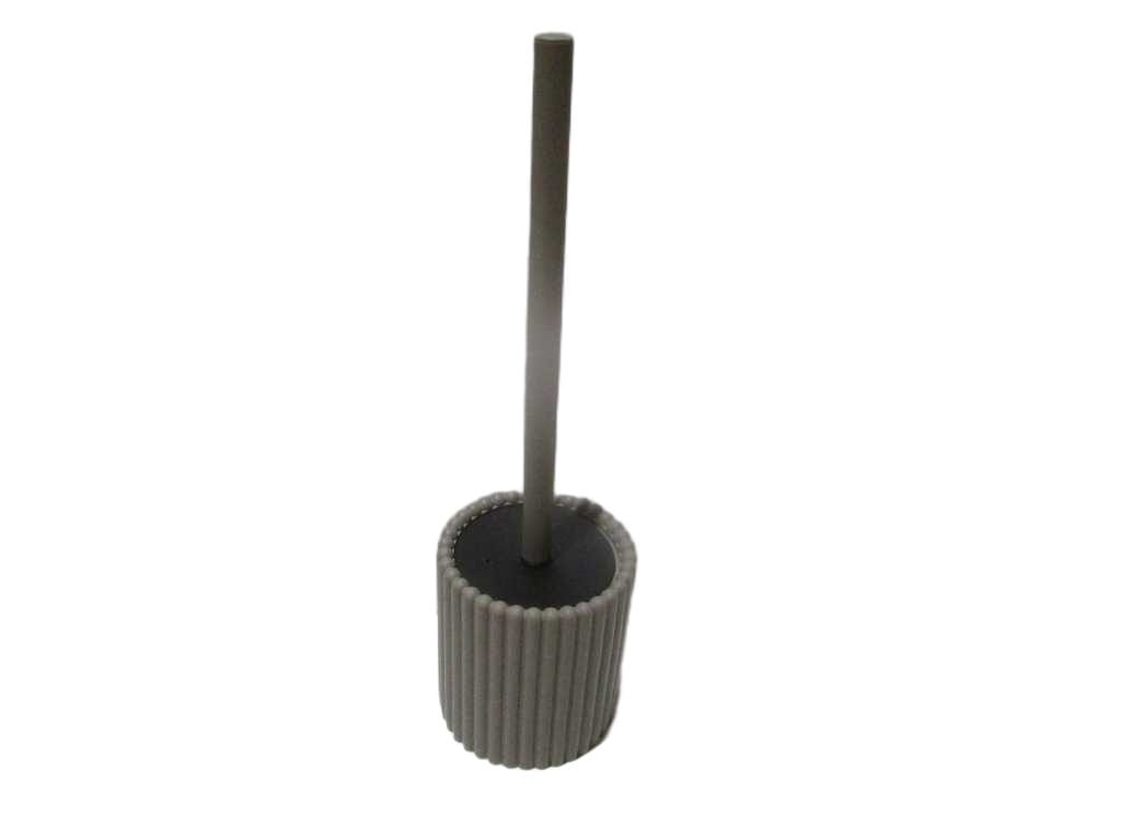 Toilet Brush, Polyresin 820g Taupe 11.5*11.5*39
