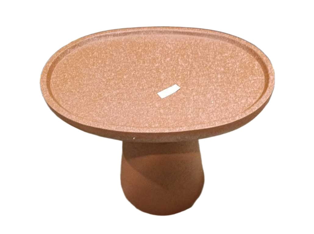 Table Medium Oval 100% Iron Matt Terra