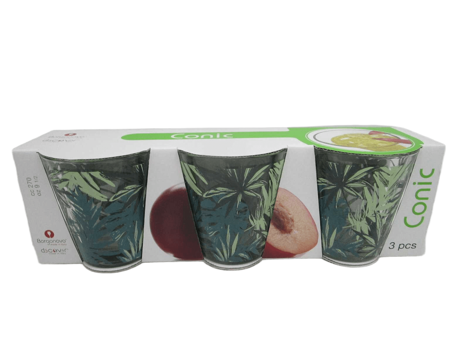 Cup Conic Acqua Belize Ce3/36