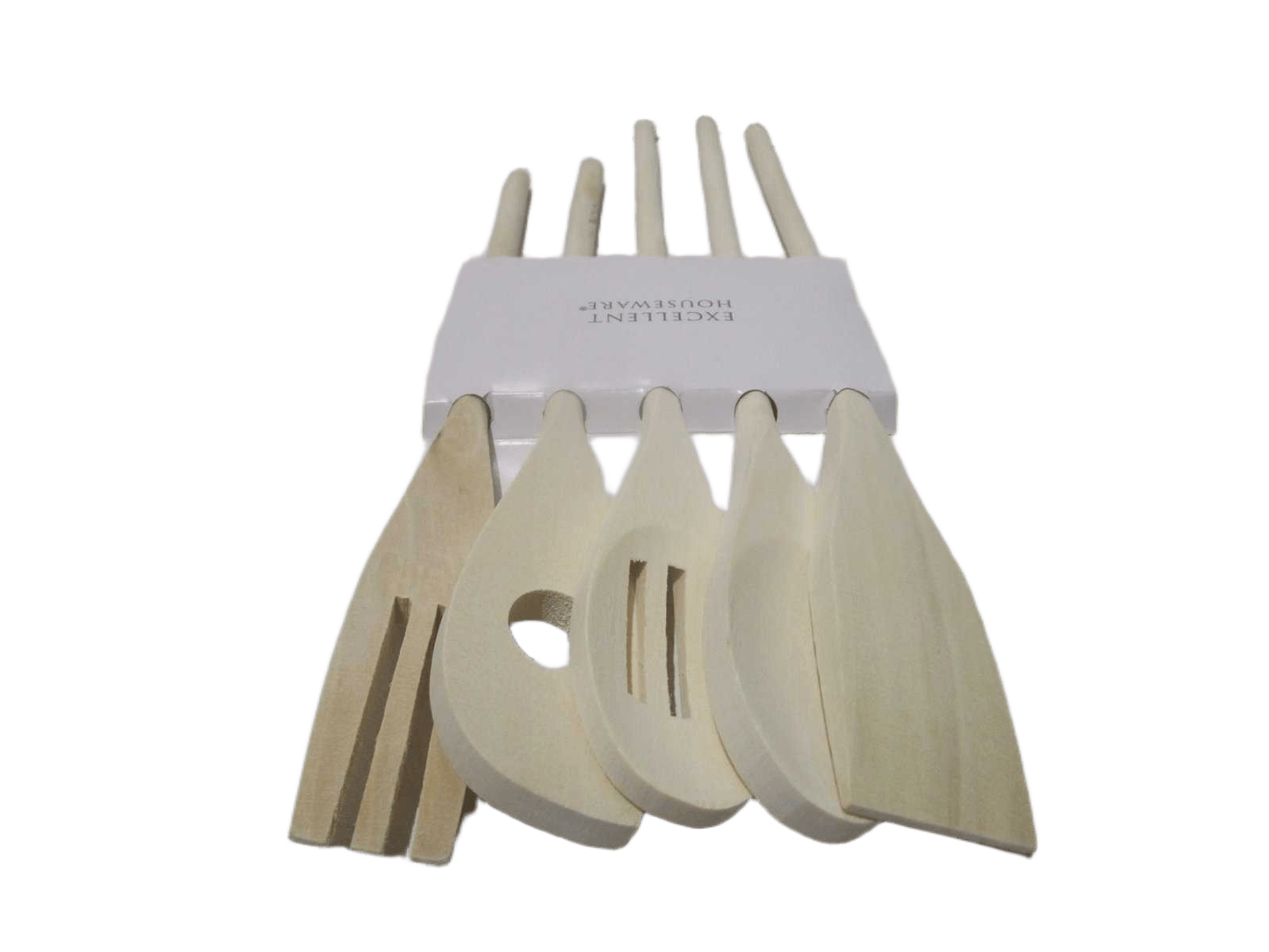 Kitchen Utensils Wood 5pcs