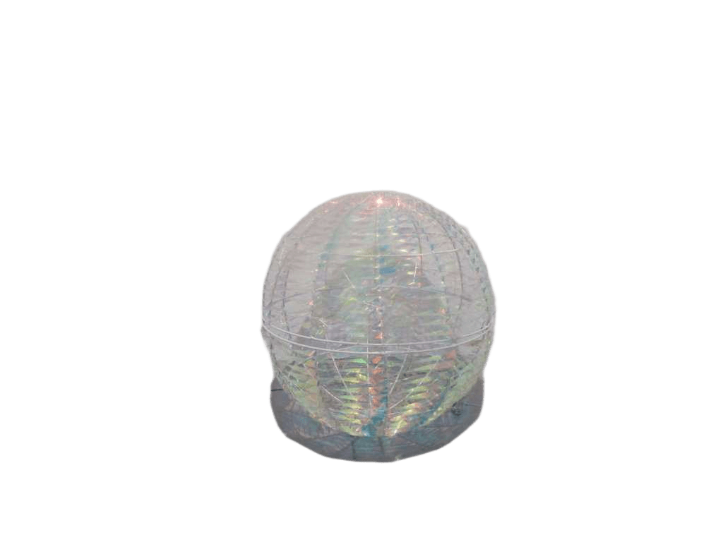 Shiny Ball Pet Hanging Deco 50cm+ 720l, Micro Led Lightsdistance 5cm, Lead Wire 5m ,ip44 Transformer 24v 6w Packing 1 Pc 1 White Box +color Label Kd Packing Warm White 2700k 50*50*50cm+720l