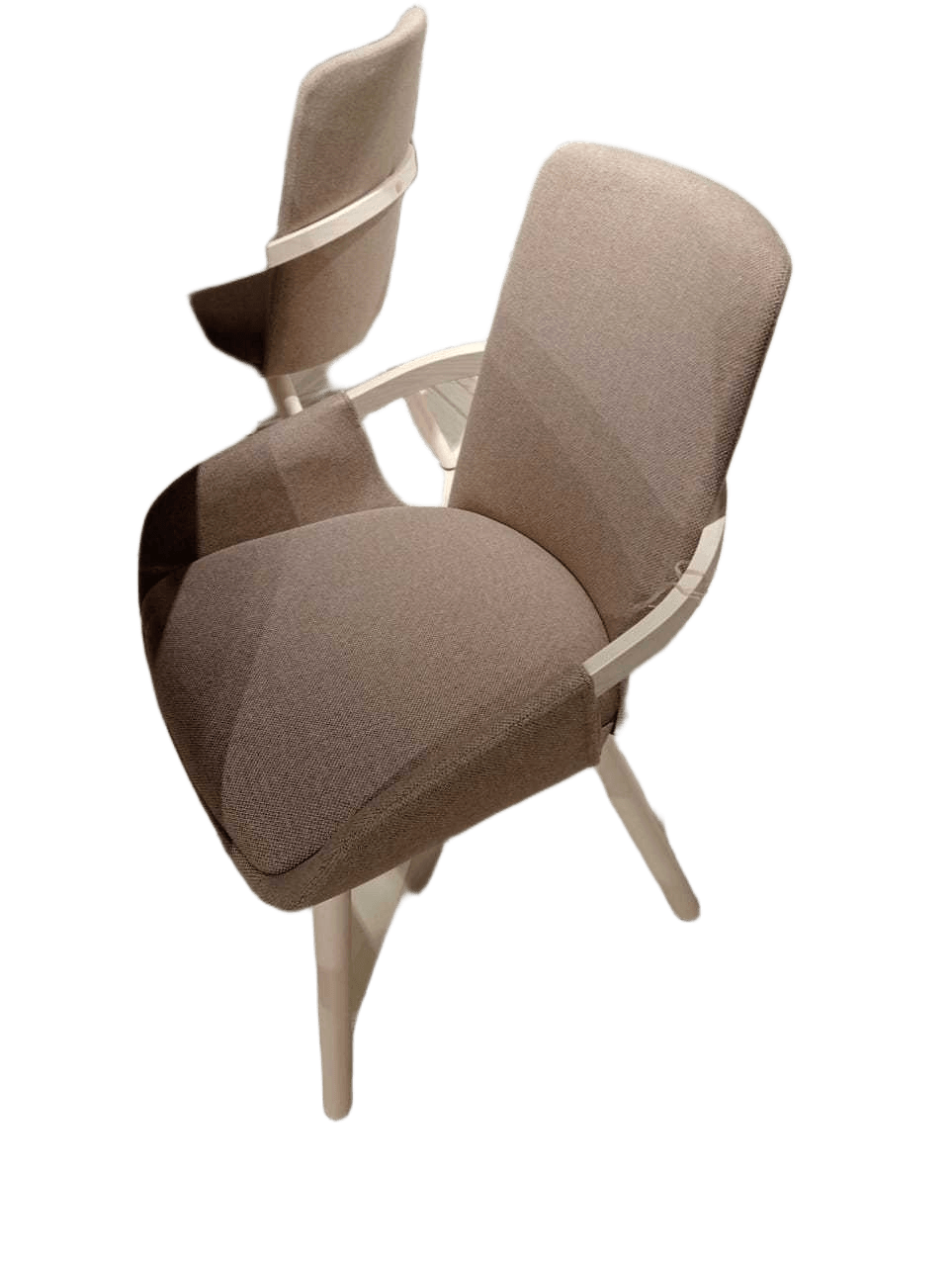 Dining Chair Truffle 670pcs/Hq Fabric+beech Wood Feet+bentwood 24 Wl100 Wood+textile Heritage 0591-1048 W54*d58.8*h82 Sh:47
