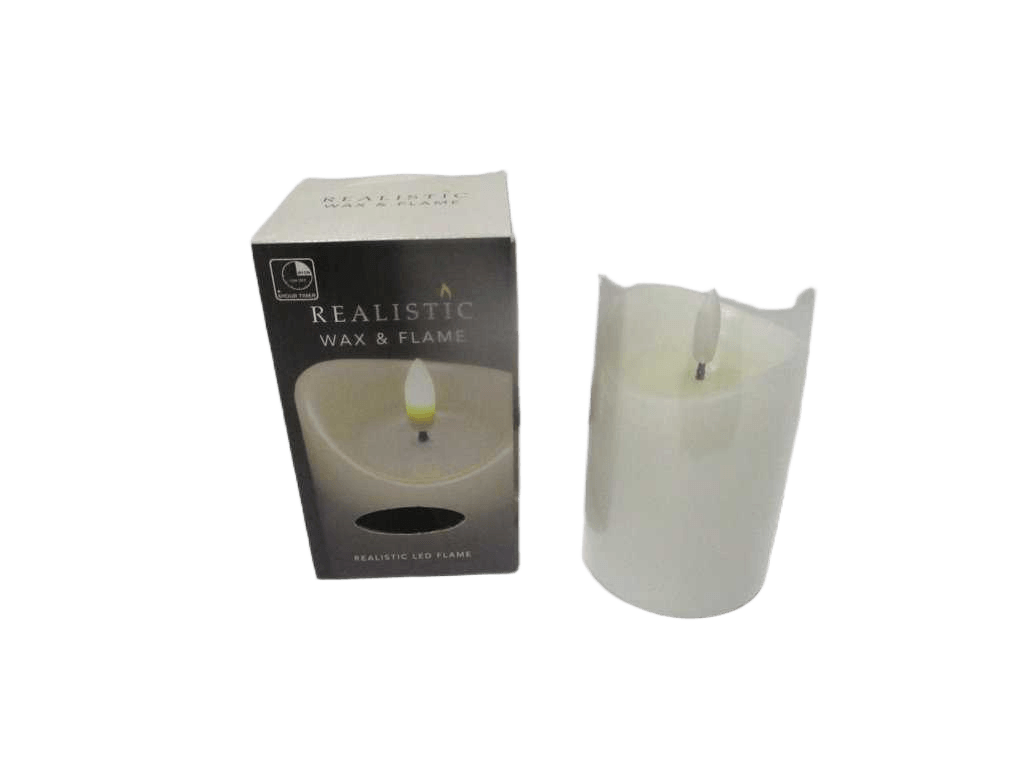 Led Candle 70x100mm White