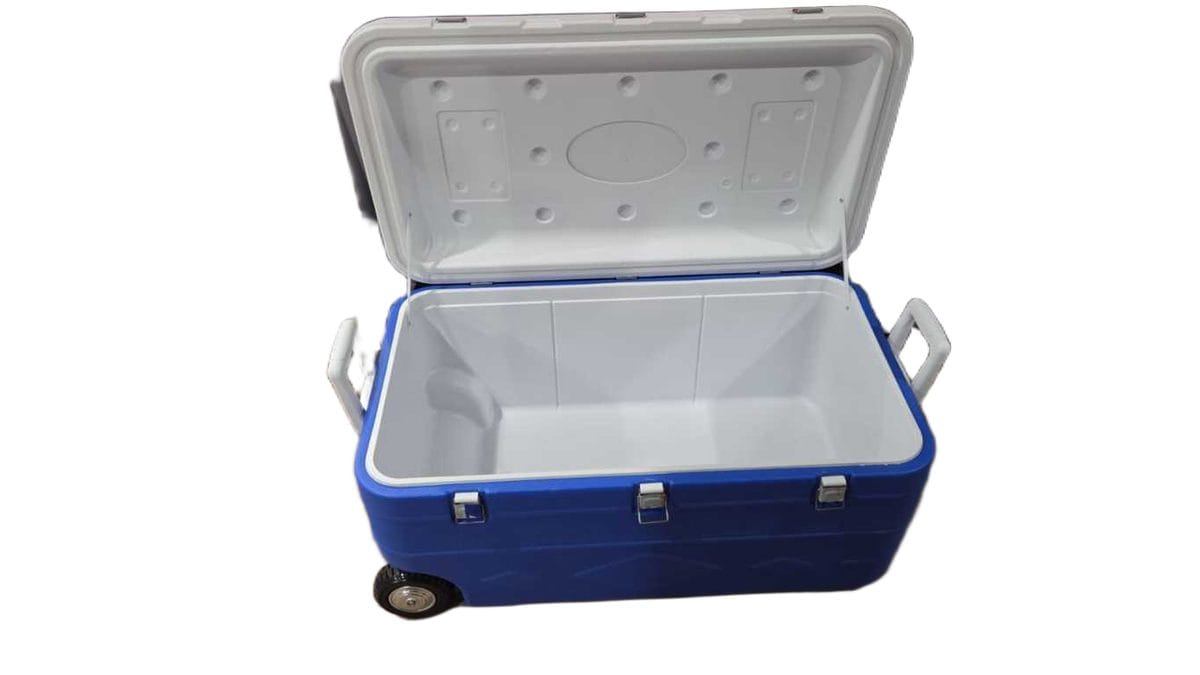 Cooler Box(780rbm) With 2 Wheels And 1 Window