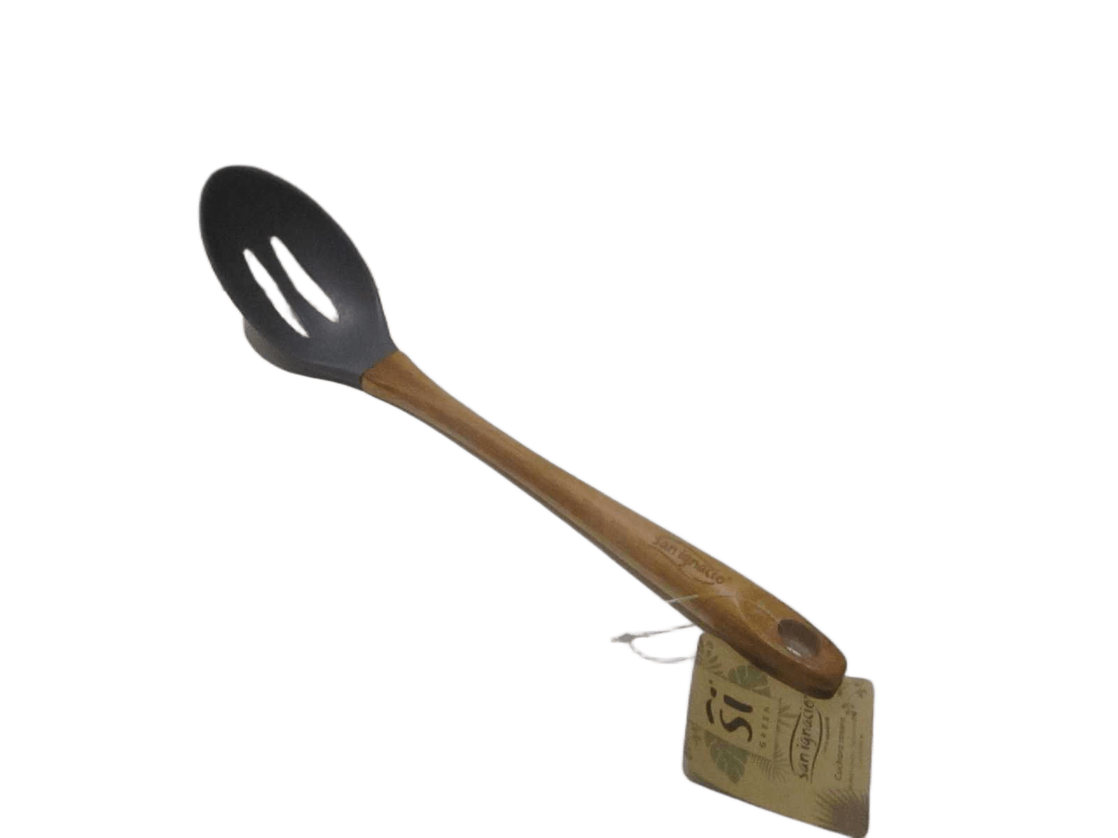 Spoon Slotted 32x6.4cm Green Sg San Ignacio
