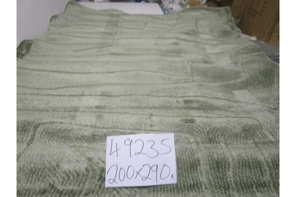Carpet 200x290 Vanja Pp / Pes Shrink Pp Flat 1,450 Grm/Sqm 8mm Pile Height Green