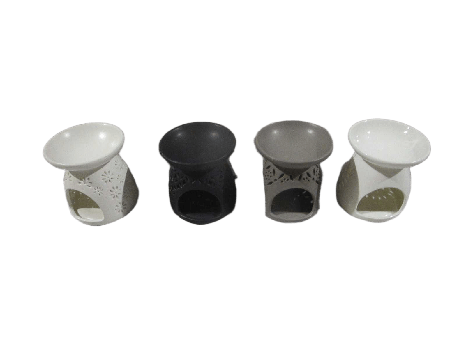 Stove Ceramic Aromatherapy 4 Design Ass(Matte)10.2x114 Design Ass(Black Taupe Beige White)matte