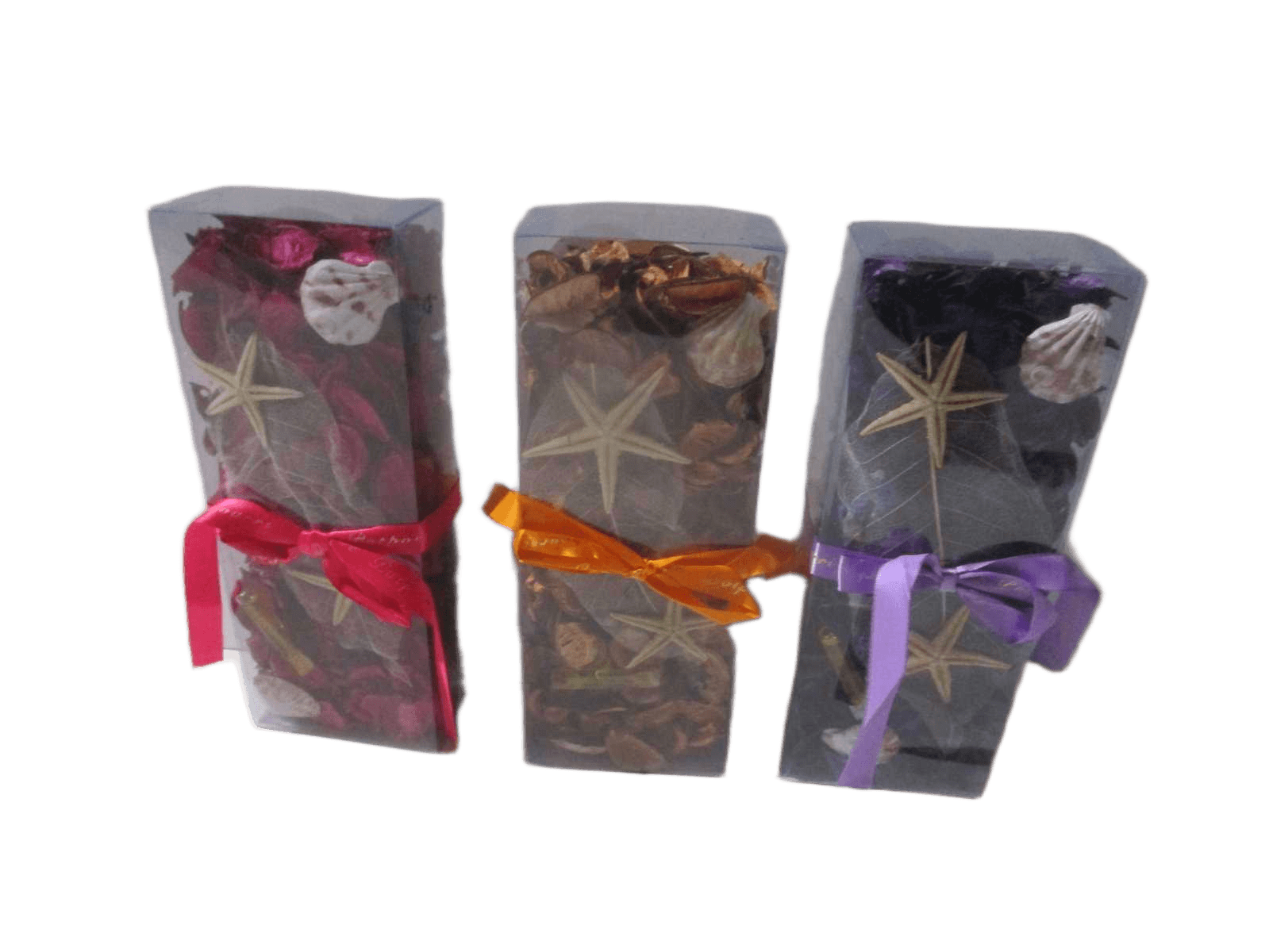 Scented Dried Flower 180g, Pvc Box, With Perfume Bottle Rose, Lavender, Jasmine Assorted3 Colors
