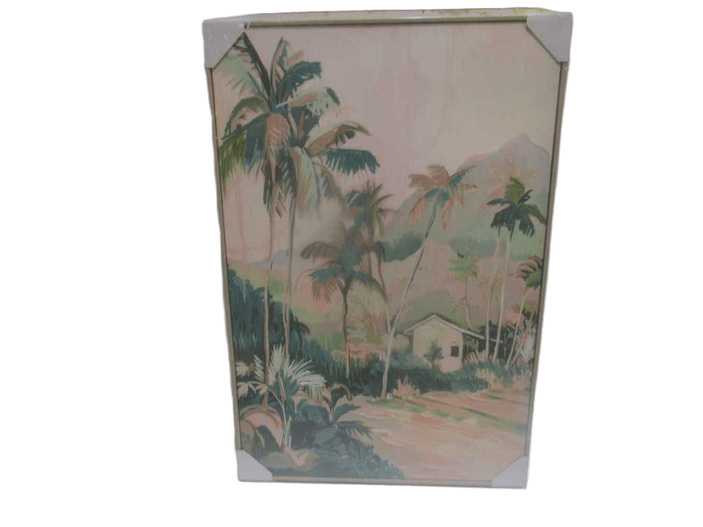 Canvas Hand-Painting W Ps Frame 1*4.3cm 80*120cm