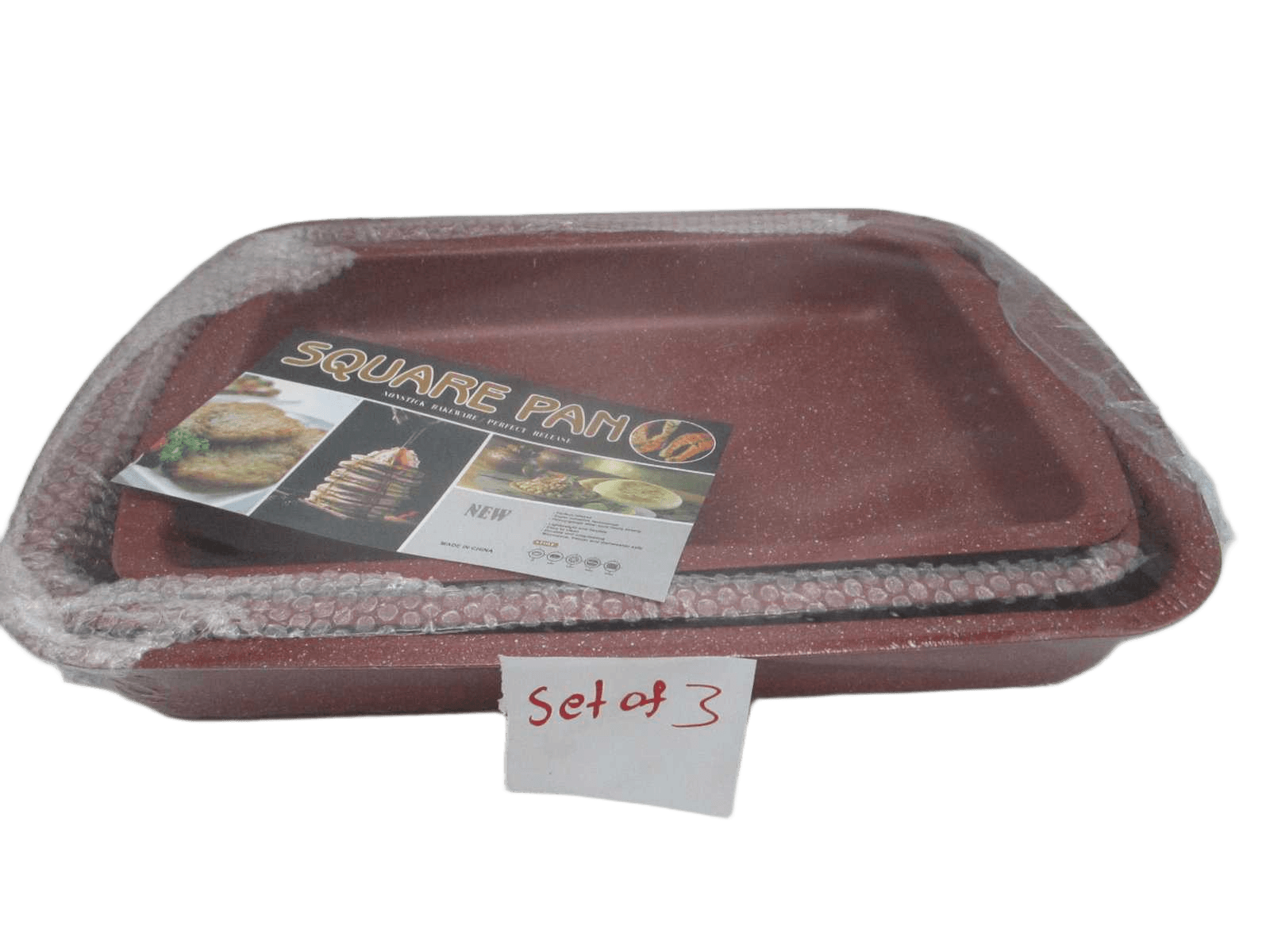 Plate Red Clr 25x37x5 28x40x5.5 31x43x6