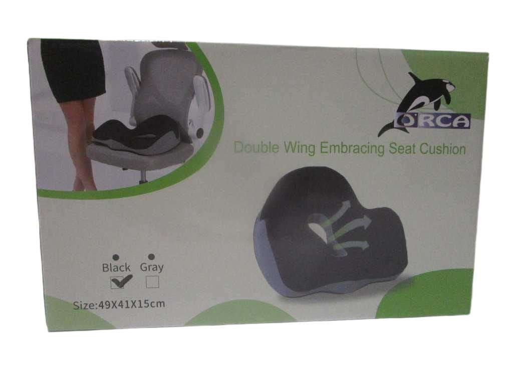 Cushion Seat 570g Polyester+spansex With Handle Color Box Box Design Will Remake For Confirmation Moq 500pcs: Rmb32.5 Less Than 500pcs:rmb35.8 Grey Black Ass 49x41x15