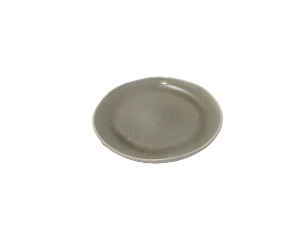Small Round Plate - Reactive Texture