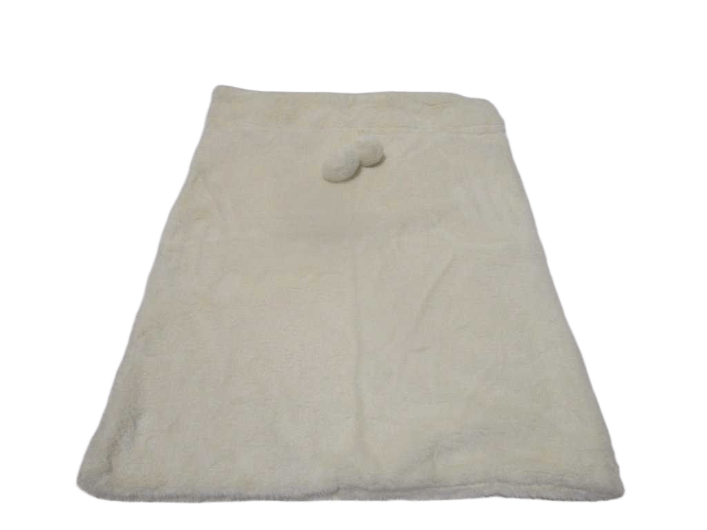 Bag Cream Fur Sack 50x70cm